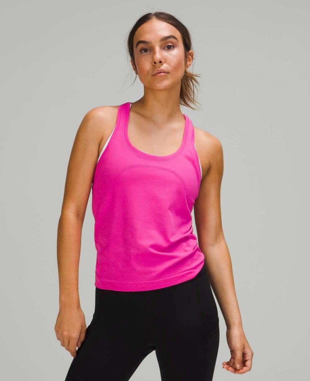 Lululemon Swiftly Tech Racerback 2.0 Race Length Tank Women’s 6 Sonic Pink EUC